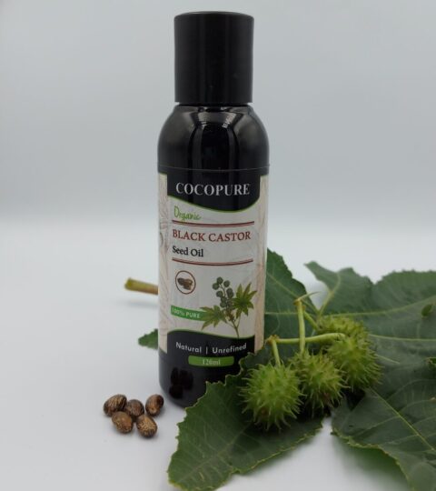 COCOPURE Black Castor Oil-120ml